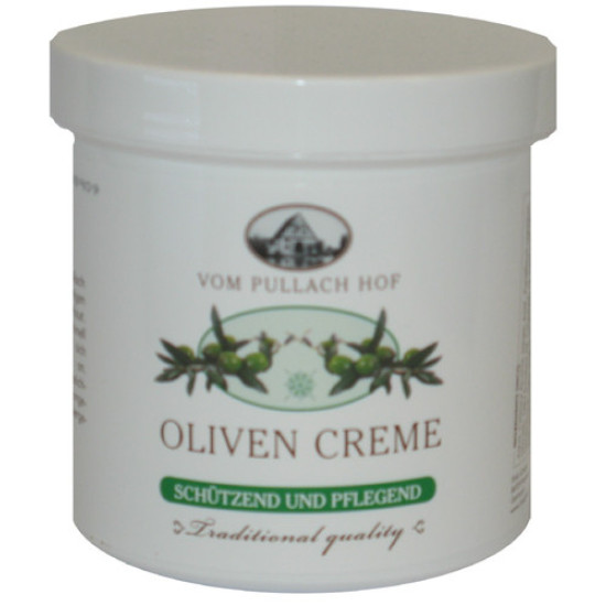 Olívakrém Pullach Hof 250ml – természetes krém olíva kivonattal